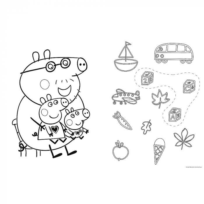 PUZZLE TREFL PRIMO  24 SUPER MAXI DISNEY PEPPA PIG [3]