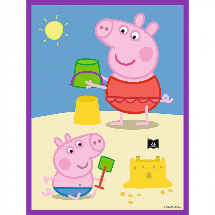 Puzzle Trefl Primo Baby Maxi 2x10 Peppa Pig [3]