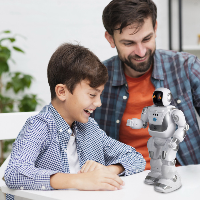 ROBOT ELECTRONIC CU RADIOCOMANDA PRΟGRAMM A BOT X [3]
