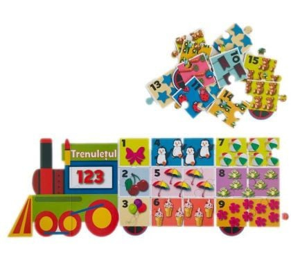 Puzzle-ul Trenuletul 123 [2]