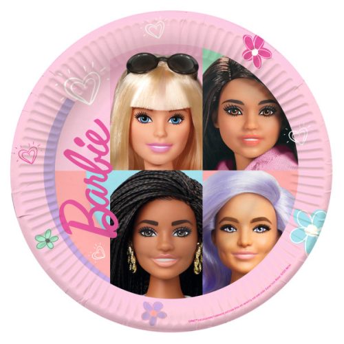 Set 32 piese- farfurii pahare si servetele Barbie [3]