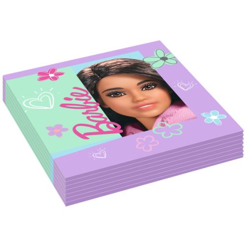 Set 32 piese- farfurii pahare si servetele Barbie [2]