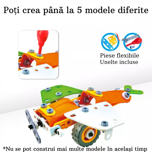 Set de constructie 5 in 1 163 piese [5]