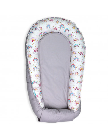 Set 5 piese Baby Nest din Bumbac, curcubeu [4]