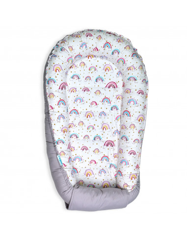 Set 5 piese Baby Nest din Bumbac, curcubeu [5]