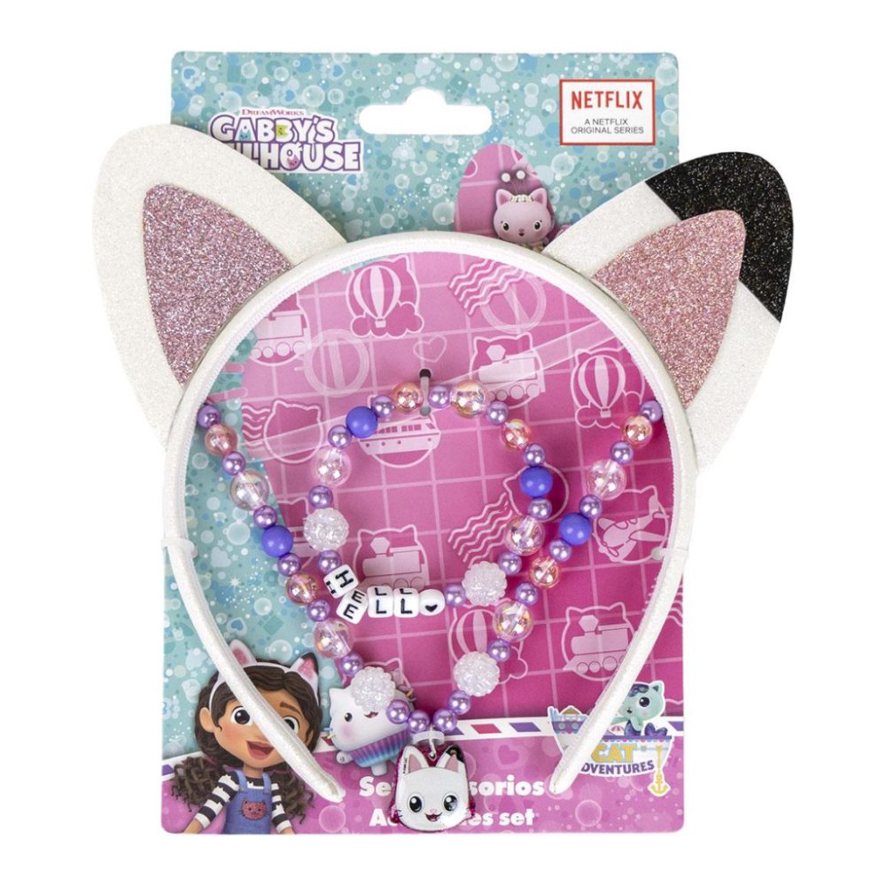 Set accesorii de păr Gabby's Dollhouse, bijuterii si bentita [2]