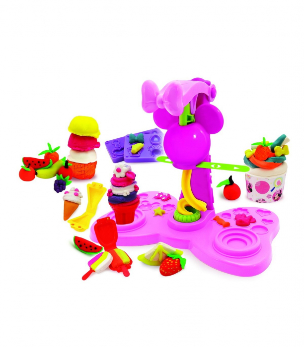 Masina de inghetata cu Plastilina Art Greco Minnie Mouse [3]
