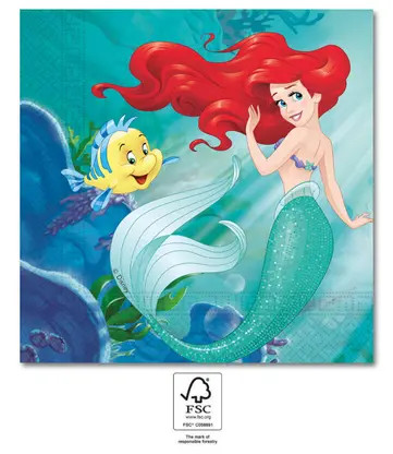 Set de petrecere din 32 de piese Disney- Ariel [3]