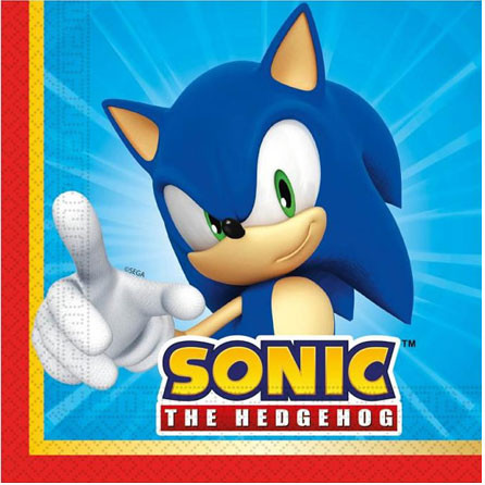 Set de petrecere din 36 de piese Sonic [3]