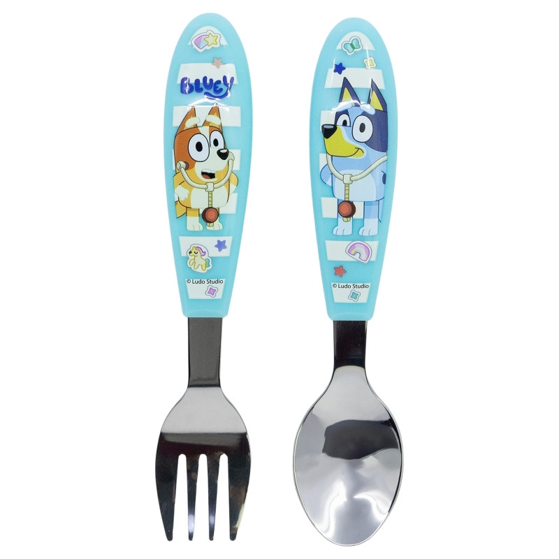 Set de tacâmuri din inox pentru copii Gabby's Dollhouse. [3]