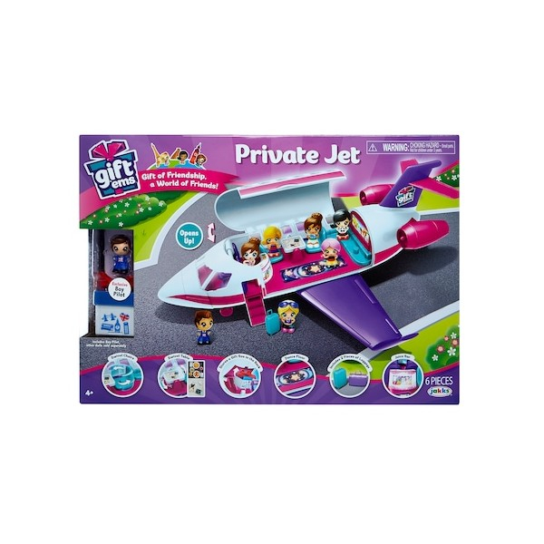 Set Figurine Gift 'Ems- Avion Si Cutie Cu Surpriza [3]