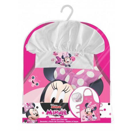 Set sort si boneta de bucatarie pentru copii Minnie Mouse [2]