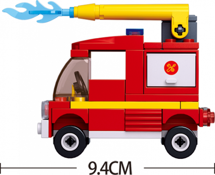 Set De Constructie Sluban - Mini Camion De Interventie [3]