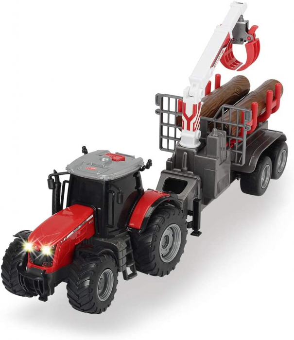 TRACTOR CU REMORCA MASSEY FERGUSON 8737 [4]