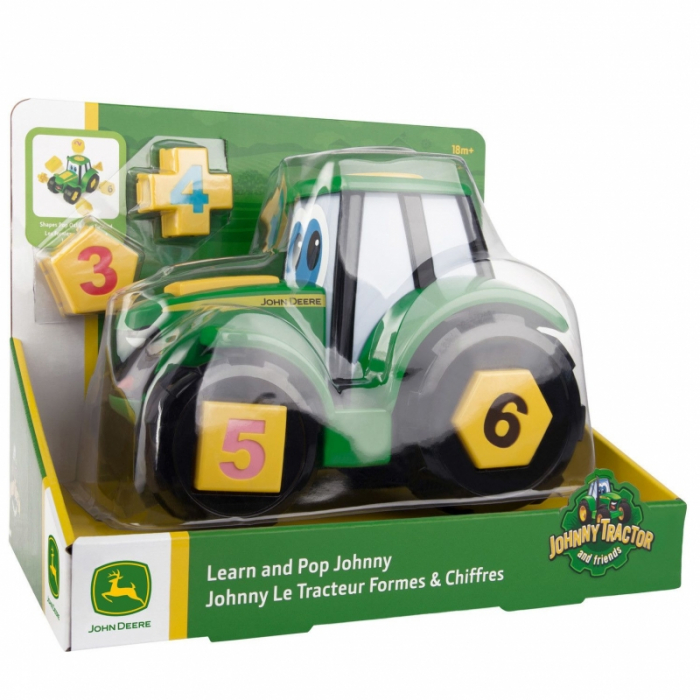 Tractoraș Cu Forme Și Cifre - John Deere [4]