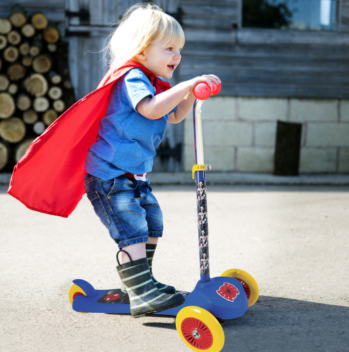 Trotineta AS Twist & Roll Spiderman, 3+ ani, pentru copii [3]