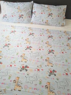 Lenjerii de pat pentru copii - Lenjerie de pat Zoo