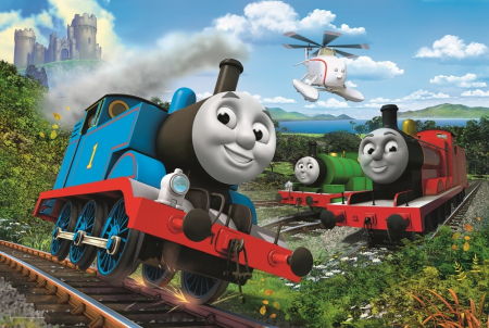 Puzzle Trefl 15 Maxi Thomas Locomotiva in viteza [1]