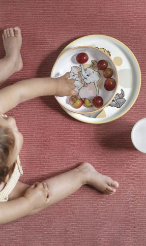 Set de masa Disney Classic, antiderapant, din plastic pentru cuptorul cu microunde [1]