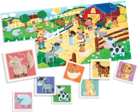 8+1 Primul meu Puzzle Ferma [1]