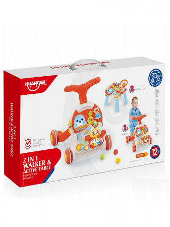 ANTEMERGATOR ROSU BEBE 2 IN 1 CU LUMINI [0]