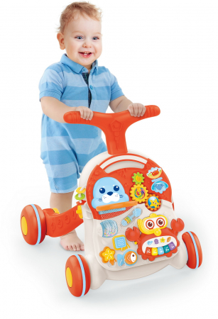 ANTEMERGATOR ROSU BEBE 2 IN 1 CU LUMINI [2]
