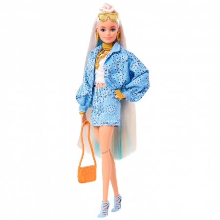 Papusa Barbie Extra - Tinuta epica: Bandana [4]