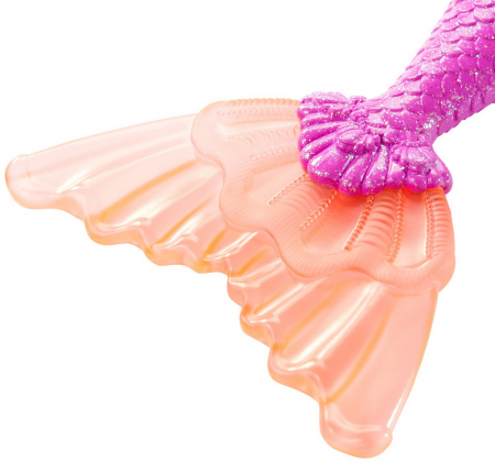 Barbie papusa sirena cu coronita roz deschis [5]
