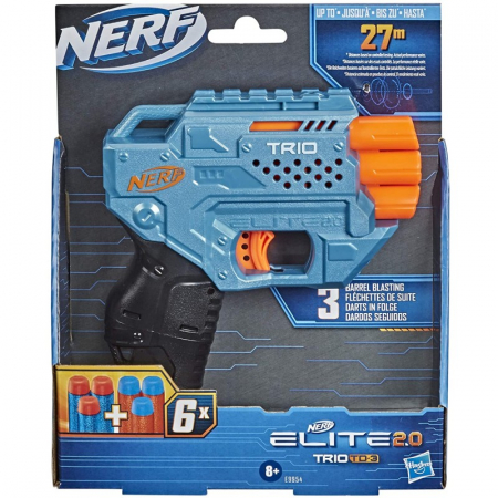 Blaster Nerf Elite 2.0 - Trio TD-3 [0]