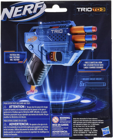 Blaster Nerf Elite 2.0 - Trio TD-3 [2]