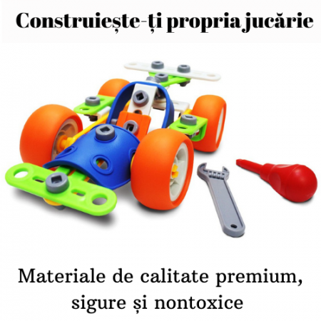 Set de constructie masina de curse, 57 piese [1]