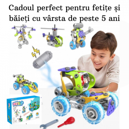 Set de constructie 5 in 1 motorizat [7]