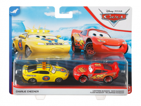 CARS3 SET 2 MASINUTE METALICE CHARLIE CHECKER SI McQUEEN [0]