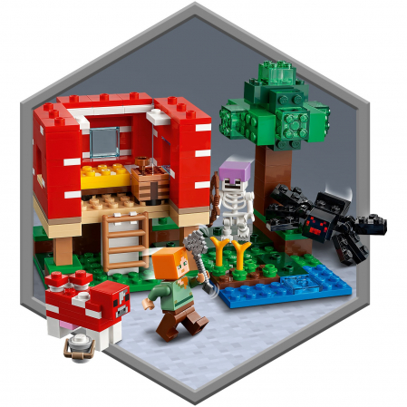 Casa ciuperca LEGO Minecraft [4]