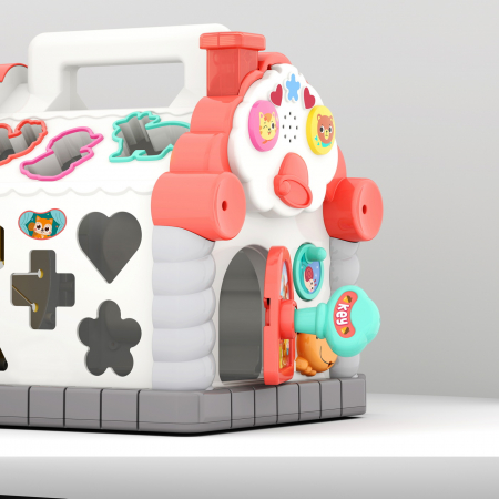 Casuta Educativa A Animalutelor Cu Sunete Si Lumini [7]