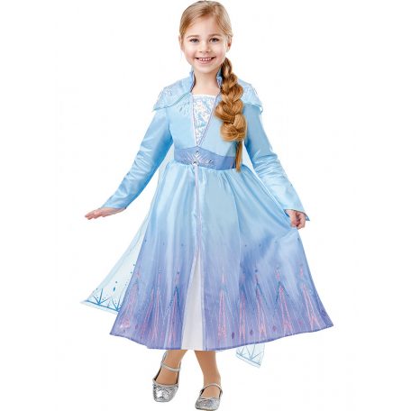 Idei cadouri - Costum Elsa Disney Frozen II, marimea 7-8 Ani