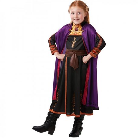 Idei cadouri - Costum Anna de calatorie  Disney Frozen II, marimea 7-8 Ani