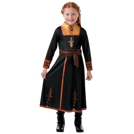 Costum Anna de calatorie  Disney Frozen II, marimea 7-8 Ani [1]