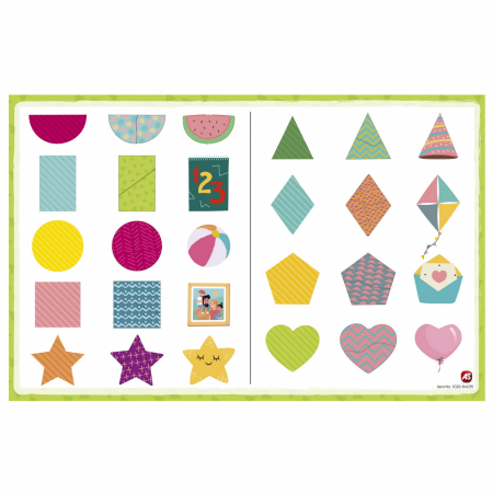 CUTIE MAGNETICA FORME GEOMETRICE CU 36 DE PIESE [4]