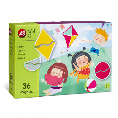 CUTIE MAGNETICA FORME GEOMETRICE CU 36 DE PIESE [0]