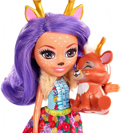 ENCHANTIMALS PAPUSI CU ANIMALUTE DANESSA DEER & SPRINT [5]