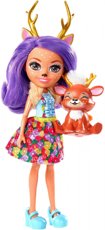 ENCHANTIMALS PAPUSI CU ANIMALUTE DANESSA DEER & SPRINT [1]