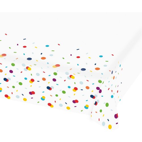 Articole petrecere - Fata de masa pentru petrecere Confetti 120*180 cm
