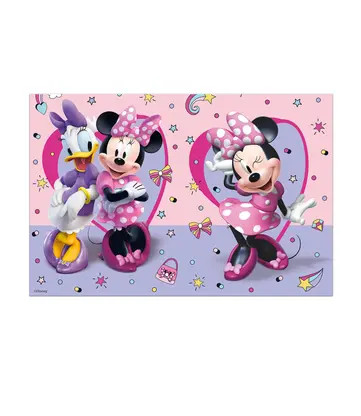 Articole petrecere - Fata de masa pentru petrecere Minnie Mouse 120*180 cm