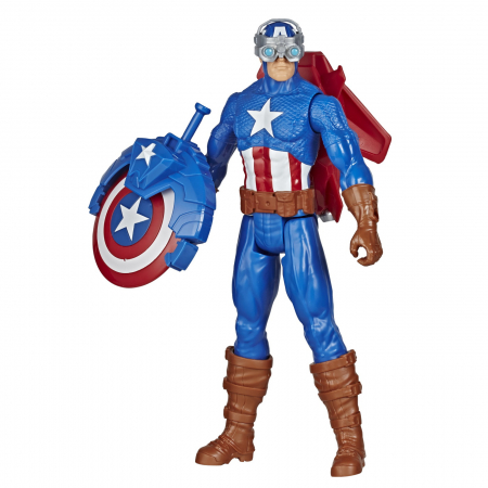FIGURINA AVANGERS TITAN HERO BLAST GEAR: CAPTAIN AMERICA 30 CM [1]