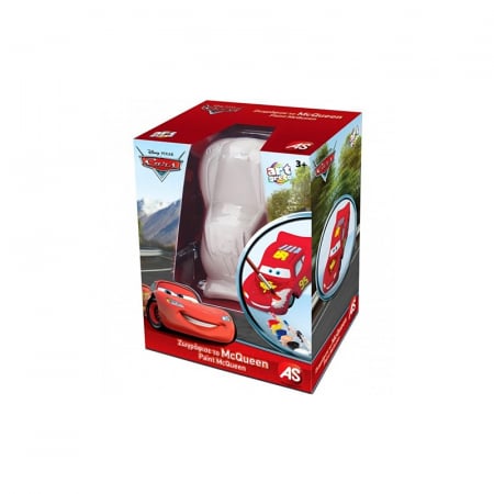 Scoala si gradinita - Figurina de pictat 3D Fulger McQueen Cars