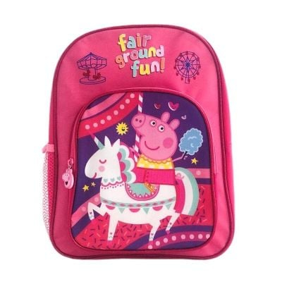 Ghiozdane si genti fete - Ghiozdan 12" 2 Compartimente, Peppa Pig