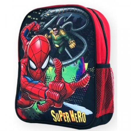 Ghiozdan Mic Spider Man Si Supereroii, 1 Compartiment , 33 Cm [0]