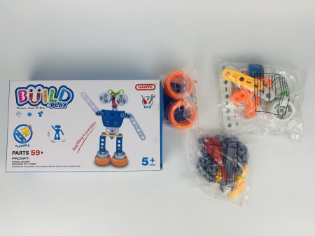 Set de constructie Robotul, 59 piese [2]