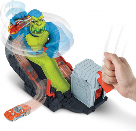 HOT WHEELS CITY CURSA CU OBSTACOL ATACUL GORILEI [6]